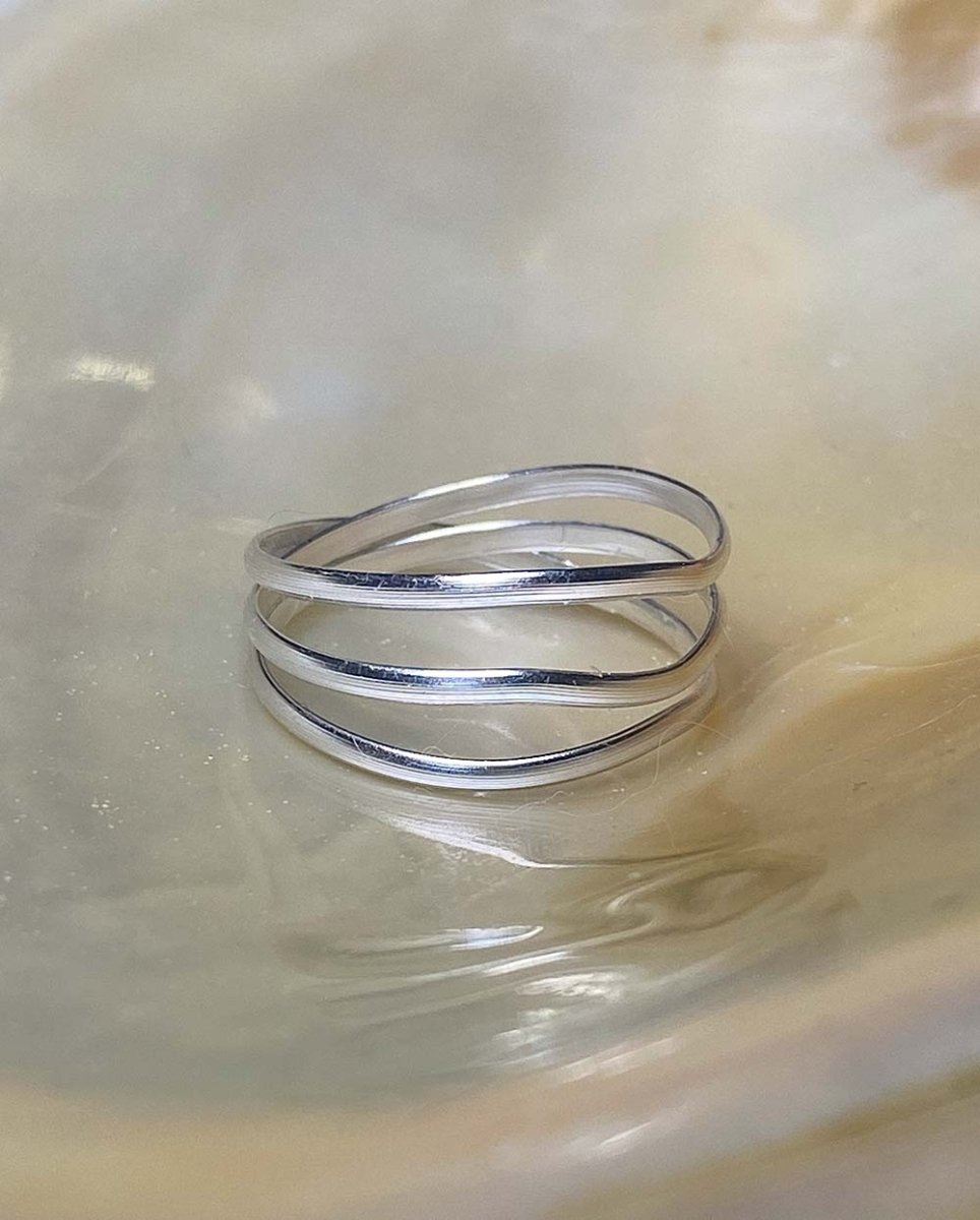 Ocean Waves RingRingsSterling SilverAngela Wozniak Jewellery