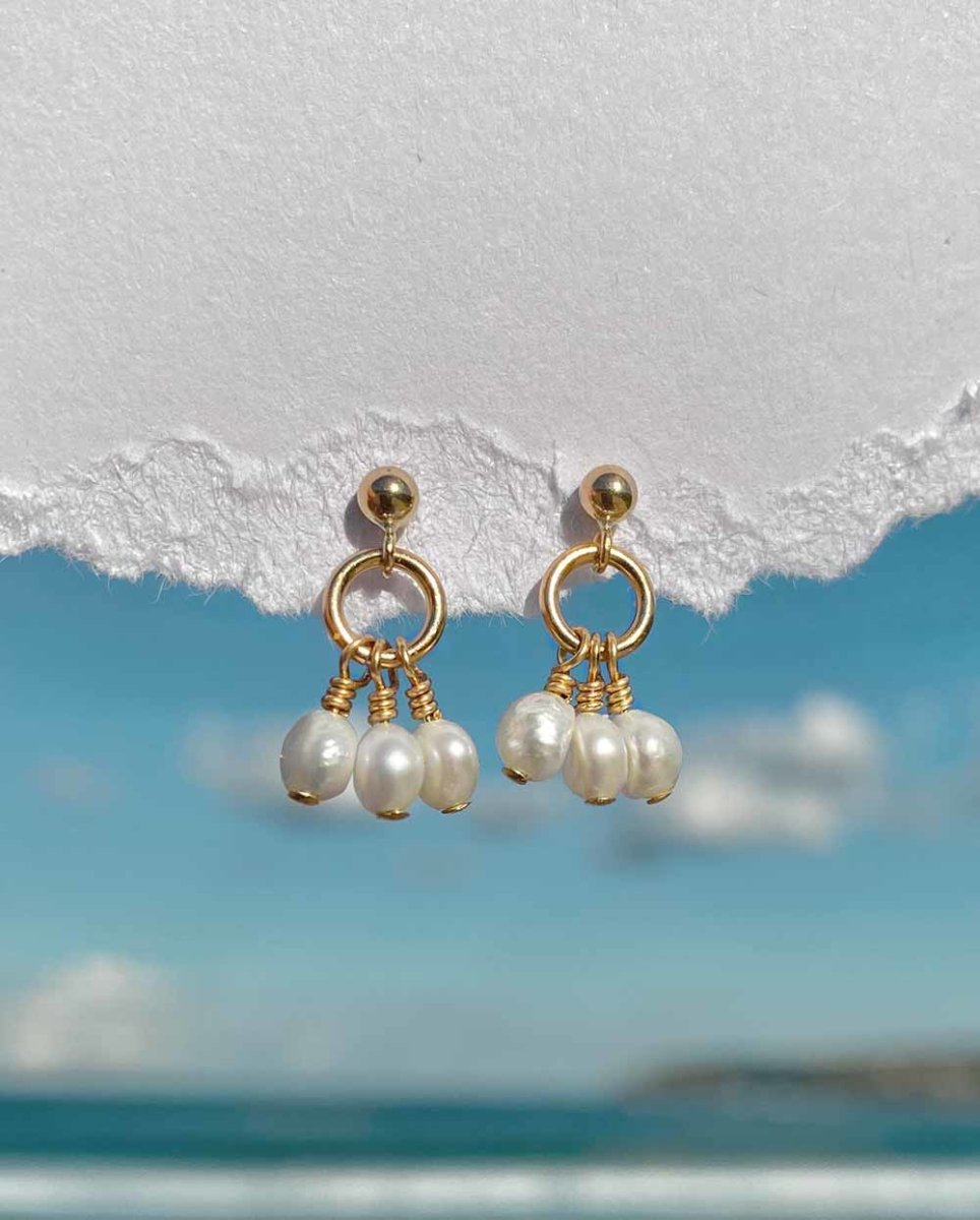 Pearly newest Clouds Earrings