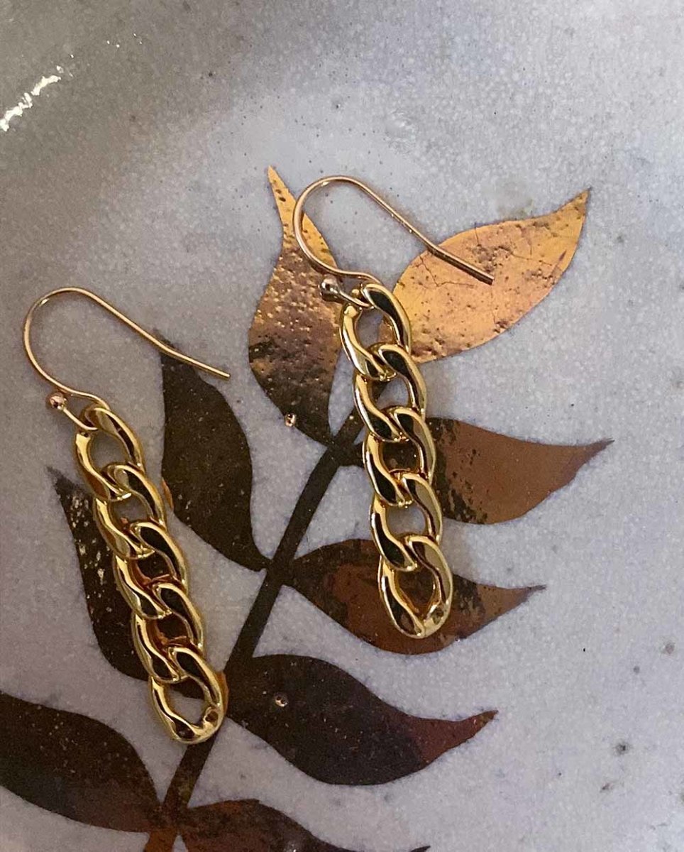 Warrior Chain Earrings